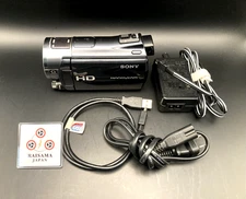 Tested Sony HDR-CX550V 64GB Full HD Handycam Camcorder Optical SteadyShot Black