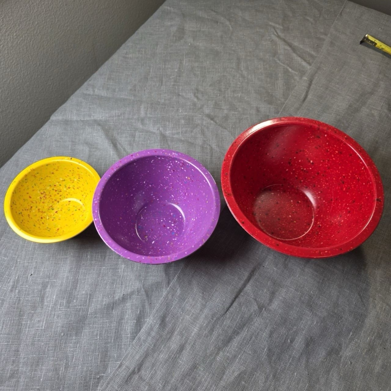 Of 3 Nesting Melamine Kitchen Bowls