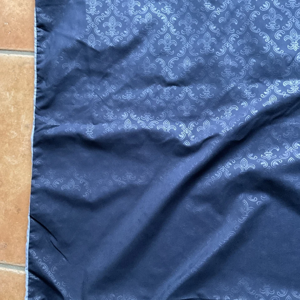 QVC SCHLOSS HELLENSTEIN Wende-Bettwäsche 2-tlg130x200/80x80 blau Reißverschluss - Bild 4 von 4