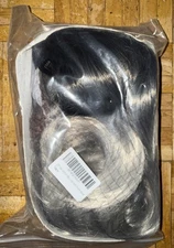 Rswsp 23 inch Natural Full Hair Long Wavy Synthetic Wig - Ombre Silver