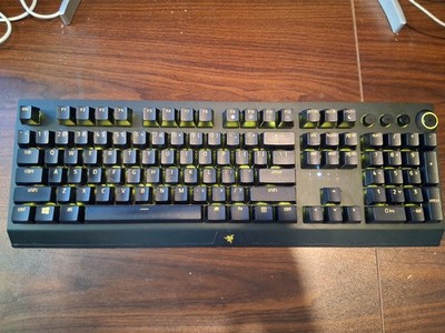 Razer Blackwidow V3 Pro Wireless Wired Yellow Switches Esports Keyboard RGB