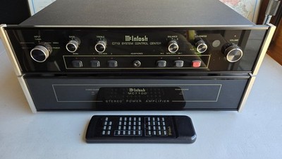 McIntosh MC7100 Solid State Power Amplifier & C712 Preamp System Control Center