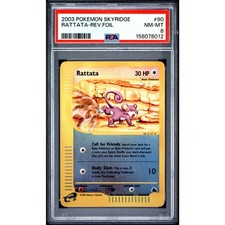 Rattata 90/144 Skyridge Reverse Holo PSA 8 New Cert on eBay