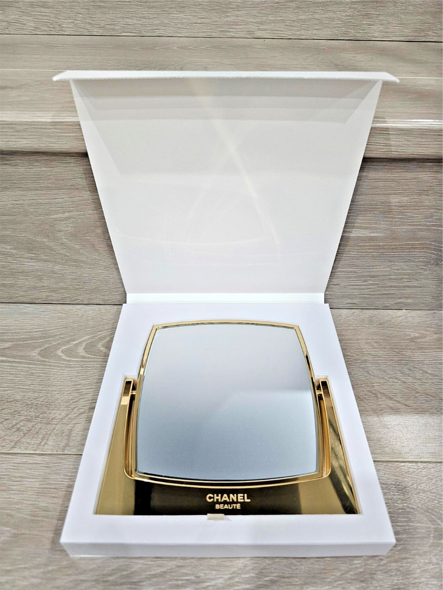 2025 最新 CHANEL スキンケア 正規ノベルティ 卓上 ゴールドミラー 2025 最新 CHANEL スキンケア 正規ノベルティ 卓上 ゴールドミラー