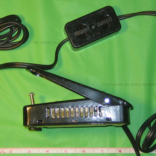 PEDAL DE CONTROL DE PIE DE MÁQUINA DE COSER DOMÉSTICA UNIVERSAL #FC-143 control de encendido/apagado - Imagen 2 de 6