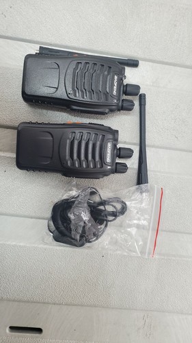 2Pack Baofeng BF-888S UHF 5W Handheld CTCSS HT Two-way Radio Ham Walkie Talkie - Picture 2 of 4