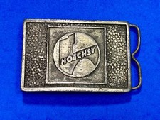 Noechst Chemical Company Agriculture Farming Promotional Belt Buckle