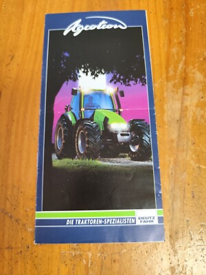 Deutz Fahr Agrotron Tractor Brochure Brochure 37