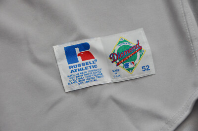 21 Paul O'Neil New York Yankees Russell Jersey Authentic Sewn Gray