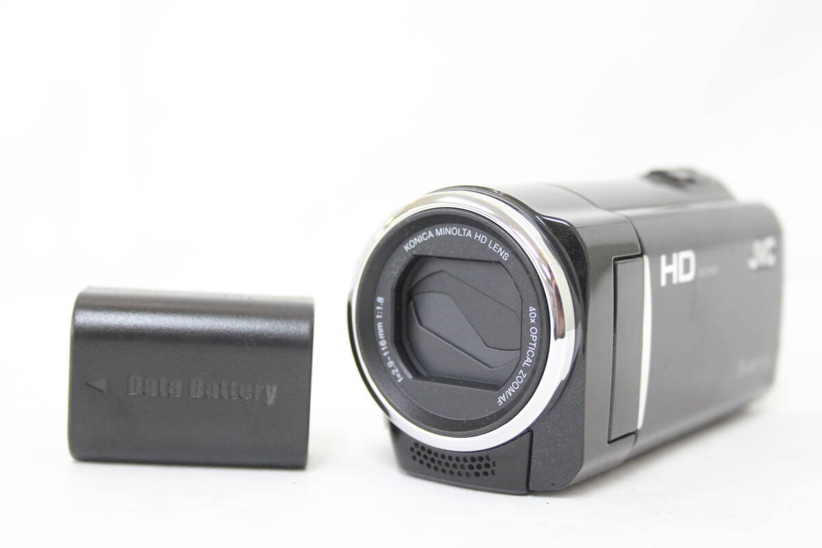 JVC Everio GZ-HM190-B Black Camcorder 40x Optical Zoom Used JVC Everio GZ-HM190-B Black Camcorder 40x Optical Zoom Used