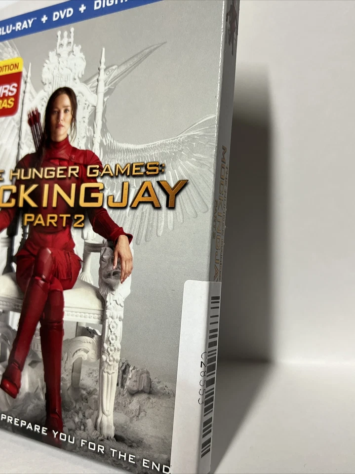 The Hunger Games: Mockingjay, Part 2 (Blu-ray/DVD Combo, 2015) - с чехлом - Изображение 3 из 4