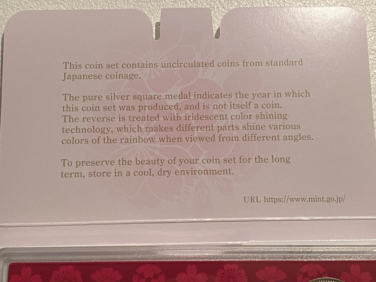 2020 annual Japan Mint Set, Silver Medal, World Money Fair