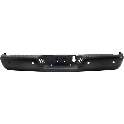 Step Bumper Assembly For 2013-2018 Ram 2500 3500 Powdercoated Black Type 1 Steel