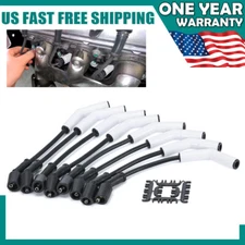 9070C Ceramic Boot Spark Plug Wires Set For GM Chevy 4.8L 5.3L 6.0L LS3 LS7 LT