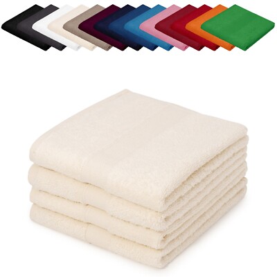 4er PACK Handtücher  Duschtücher Gästetücher Seiftücher Saunatücher Badetücher