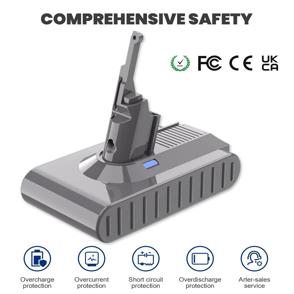 Sony Cell Battery For Dyson V8 Absolute Pro Animal Fluffy SV10 215866-01 Series