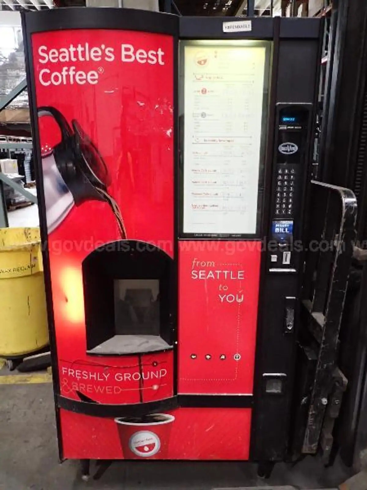 Crane National Vending model 677D full size coffee machine. eBay
