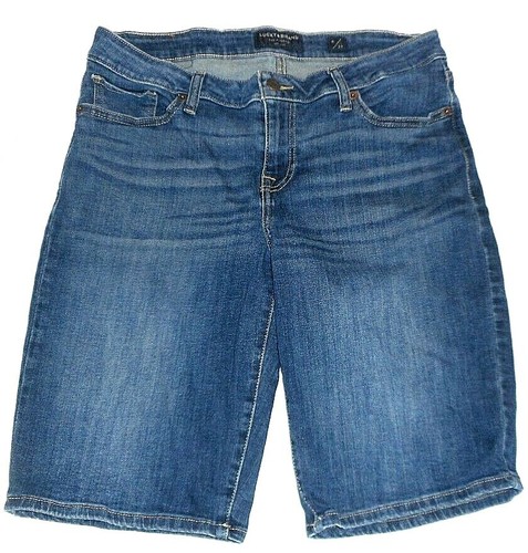 Blue Jean Denim Shorts Stretch 