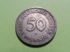 ANCIENNE  MONNAIE  ALLEMANDE  1949 D ---   A COLLECTIONNER ...