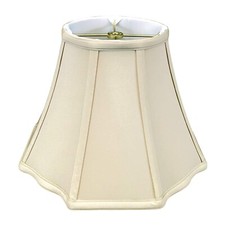 Royal Designs, Inc. Flare Bottom Outside Corner Scallop Lamp Shade, BS-701-10...