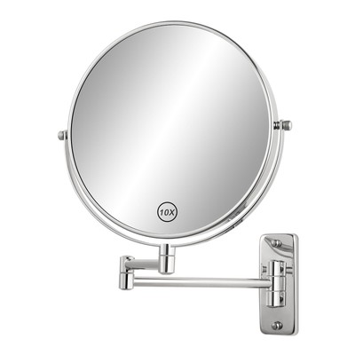 8  Wall Mounted Makeup Mirror - 1X/10X Double Sided Magnifying Bathroom Mirro...