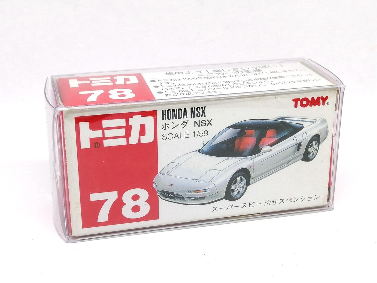 TOMICA 78 HONDA NSX 1/59 TOMY DIECAST CAR NEW (B) Car and