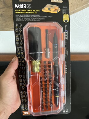 Klein Tools 32501HD 47 Piece Impact-Rated Multi-Bit Screwdriver/Nut Driver Set