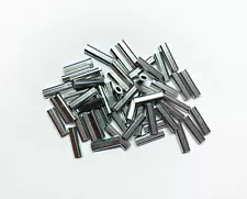 TACKLEWORKS Long Aluminum Sleeve Crimps 1.5 mm 100-150 lb - 1000pk