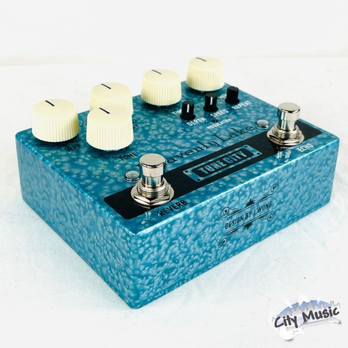 Used Tone City Heavenly Lake Delay & Reverb Guitar Effects Pedal ♫ - Picture 2 of 7