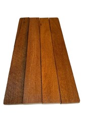 4 Pcs, Leopardwood Thin Stock 3/4x 2x 16 Lumber Board Wood  Free US Shipping