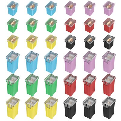 	Joinfworld 36 Pcs Jcase Fuse Automotive Tall/Standard and Low Profile Jcase ...