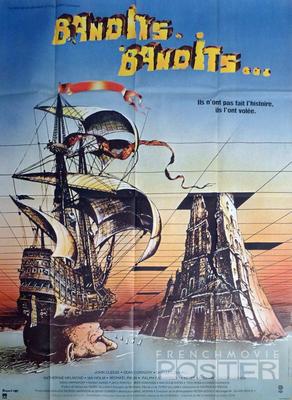 TIME BANDITS - BOAT / GILLIAM / CLEESE / CONNERY - ORIGINAL LARGE