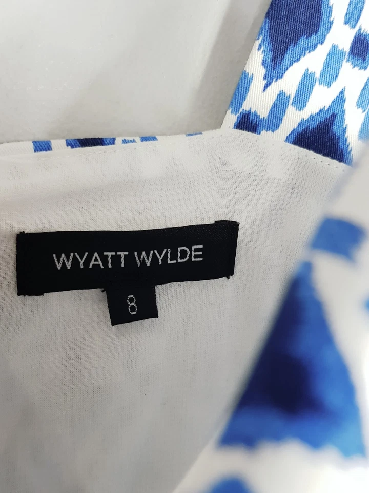 [ WYATT WYLDE ] Womens Aztec Print Sleeveless Midi Jumpsuit RRP$199 | Size AU 8 - image 4 of 4