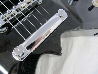 Silvertone PSAP1 Paul Stanley Signature Black & Red Solid Electric