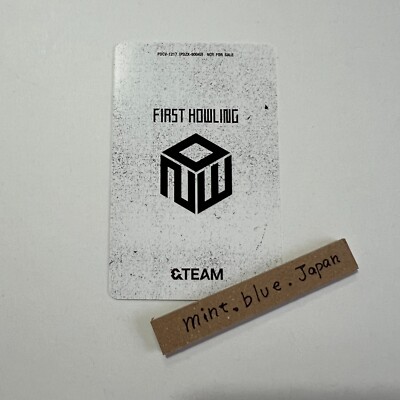 &TEAM First Howling : NOW ver.A / B Standard Weverse Universal