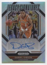 2023-24 Panini Prizm Draft Picks DANIEL GIBSON Legacy Signatures Silver Prizm