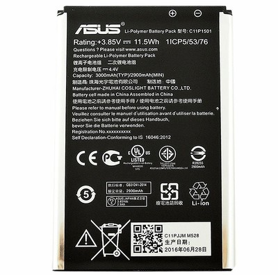 Original Battery Asus C11p1501 For Asus Zenfone 2 Laser Ze601kl Zenfone 2 Ebay