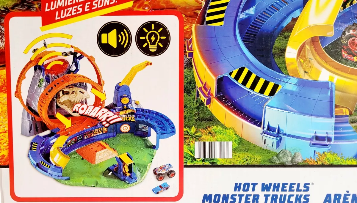 Hot Wheels - Monster Trucks Vulcão Areia, HOT WHEELS SETS