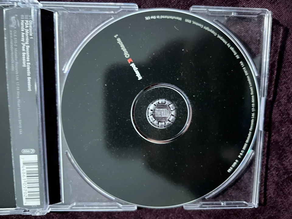 Interpol Obstacle 1 CD MINT RARE Lots Non Stock Pictures Lots Other Interpol - Image 3 of 4