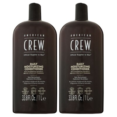 American Crew Daily Moisturing Conditioner 2 x 1000 ml Haarspülung Set