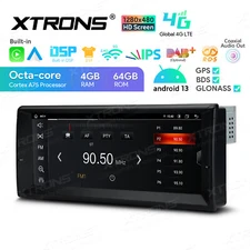 10.25" Android 14 8-Core Car Stereo GPS Navi Radio WIFI 64GB For BMW E39 M5 E38