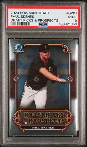 2023 Bowman Draft - Draft Picks & Prospects Paul Skenes #DPP-1 (RC) PSA 9 Mint