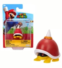 NEW Jakks Pacific World of Nintendo 2.5" Super Mario SPIKE TOP Mini-Figure