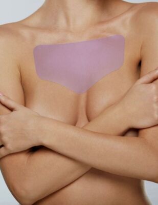 Nurse Jamie Women's Purple Neck & Décolleté Wrap