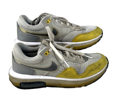 Nike Air Max Motif Men's Sneaker Yellow Grey DD3697-001 Sz 7