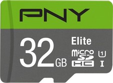 PNY P-SDU32GU185DAC 32GB DASH CAMERA microSDHC Card Elite NEW