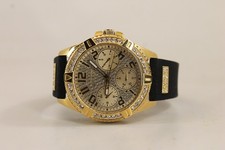 Guess U1160L1 Gold Tone & Black Multifunction Watch