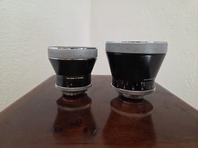 2 Fotoobjektive Analogkamera Compur Voigtländer Skoparex Super Dynarex