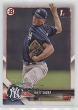 2018 Bowman Prospects Matt Sauer #BP102 1n7z