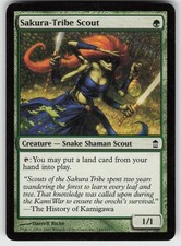 Sakura-Tribe Scout Saviors of Kamigawa 144 C MP MTG